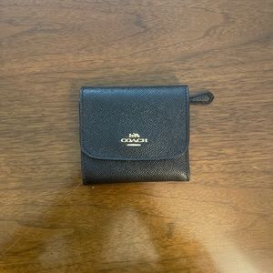 Coach black wallet